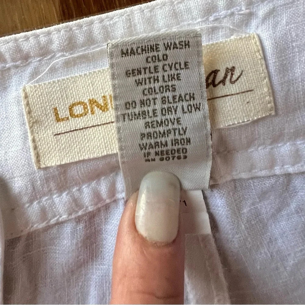Linen SZ 6, London Jean Stark White Wide Leg Trousers. - Picture 8 of 11